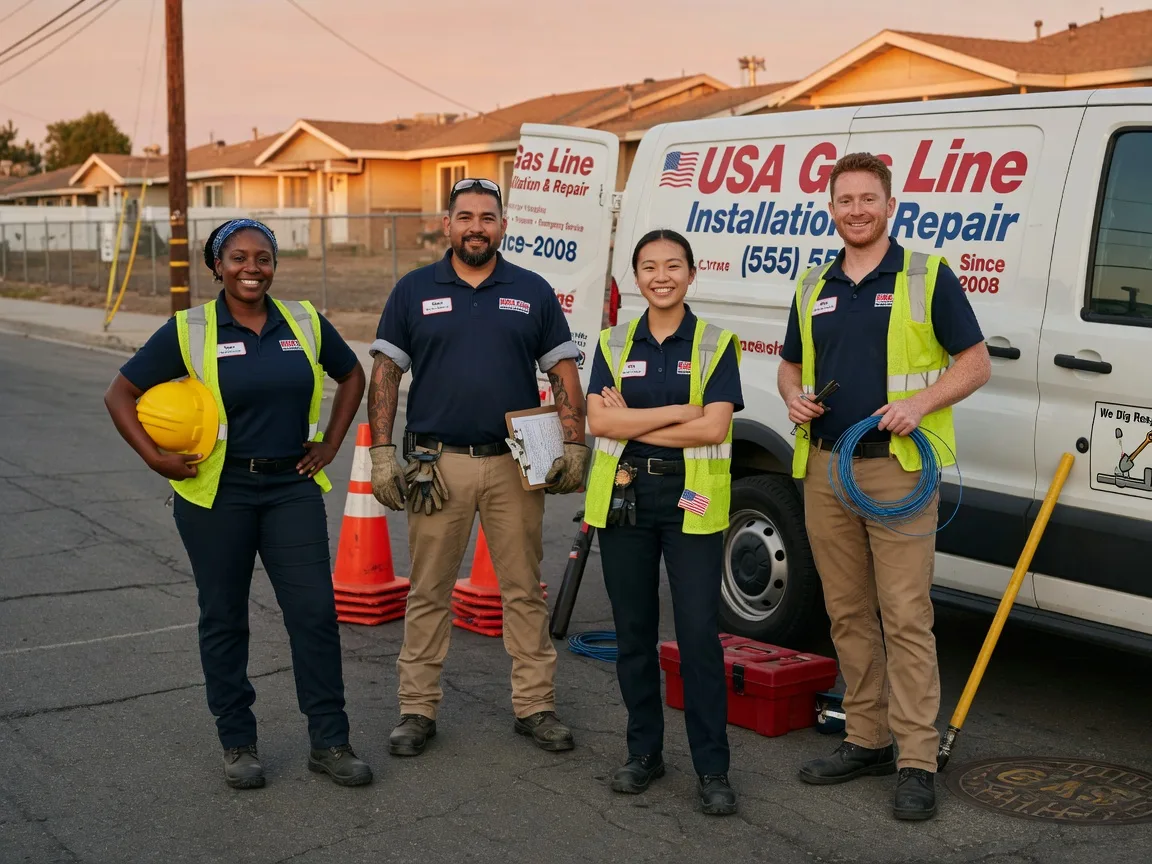 Gas Line Installation company in Bloomburg, TX